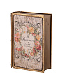 Шкатулка-книга для украшений, МДФ, металл, 17х12х5 см, Lefard, 94-205