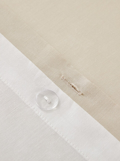 Постельное белье евро, простыня 230х250 см, 2 наволочки 70х70 см, 2 наволочки 50х70 см, пододеяльник 200х220 см, Karteks, перкаль, с вышивкой, PV-03.01