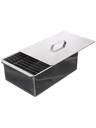 Коптильня 42х27х14 см, нержавеющая сталь, 0.5 мм, SM-48