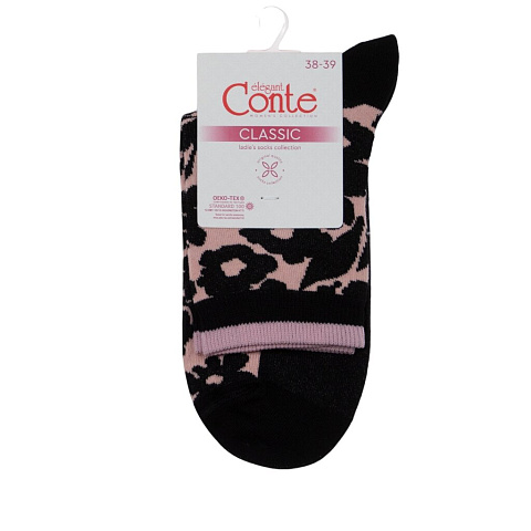 Носки для женщин, Conte, CE CLASSIC, 441, пепельно-розовые, р. 25, 7С-22СП