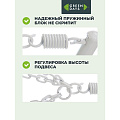 Подвесное кресло Кокон, 1-мест, 110х86х198 см, 150 кг, Green Days, белое, ротанг, подушка красная, H073-19-1850 - фото 10
