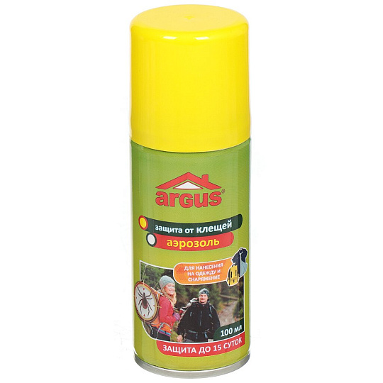 Инсектицид от клещей, аэрозоль, Argus, 100 мл, АR-967