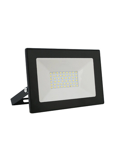 Прожектор светодиодный, Ultraflash, LFL-7001 C02, 70 Вт, 6500 К, IP65, 5700 Лм, 230 В, черный, 13328