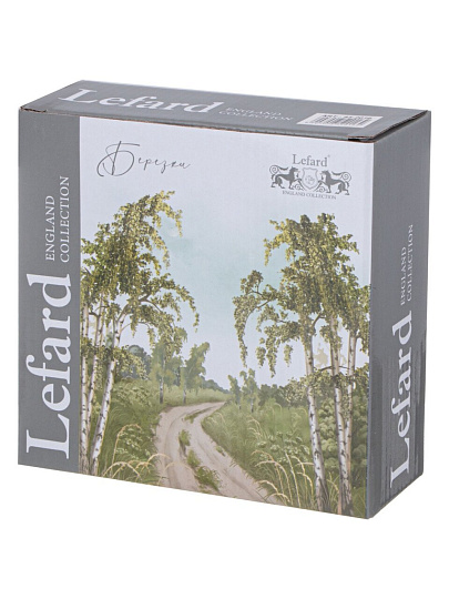 Салатник фарфор, круглый, 15.5х5 см, 0.6 л, Березки, Lefard, 85-2016