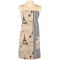 Фартук &amp;quot;paris&amp;quot;,100% х/б,полоска\бежевый,, 850-604-99