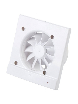 Корпус вентилятора настенный, выключатель, Viento, установочный диаметр 100 мм, 13 Вт, 105 м³/ч, обратный клапан, SYSTEM+, КВС 100СК
