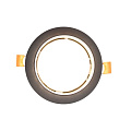 Светильник встраиваемый Элегия, GX53, круглый, черный, General Lighting Systems, GCL-GX53-H38 - фото 2