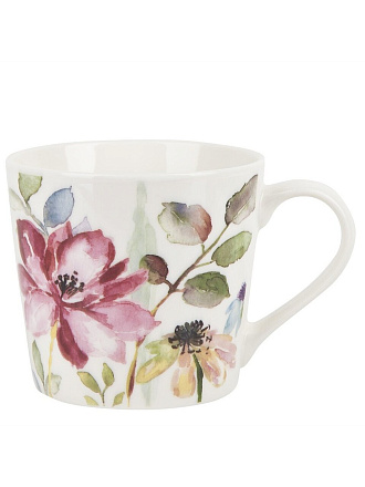 Кружка фарфор, 400 мл, Floristry, Nouvelle Home, 1620158-1