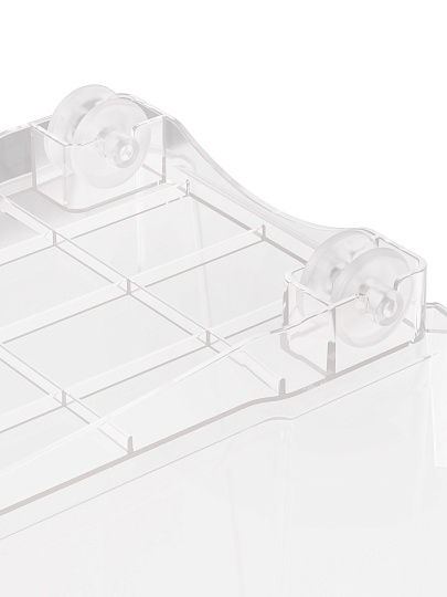 Контейнер хозяйственный 10 л, 46.5х16.5х25.5 см, на колесиках, Альтернатива, М8681