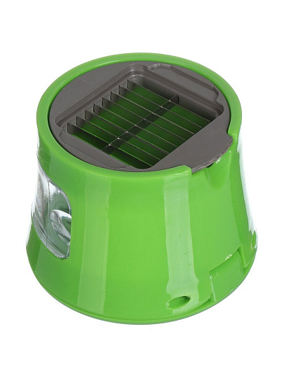 Пресс для чеснока пластик, с контейнером, 7.5х6.5 см, Y4-8840