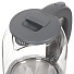 Чайник электрический Lofter, C01, серый, 2 л, 1500 Вт, скрытый нагревательный элемент, стекло - фото 3