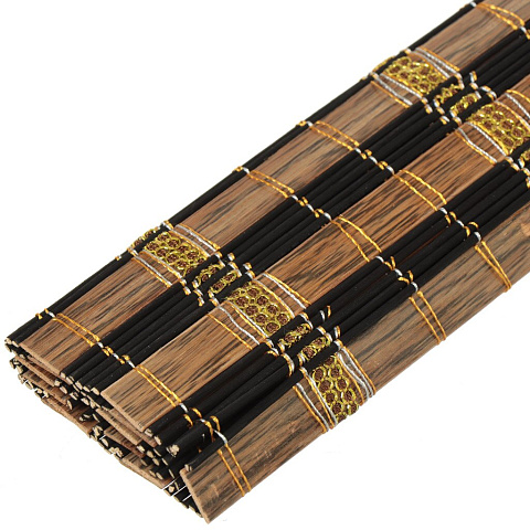 Салфетка сервировочная бамбук, 45х30 см, прямоугольная, в ассортименте, Y3-1171