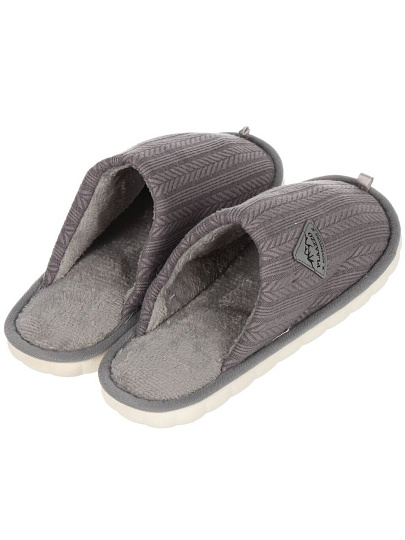 Тапки для мужчин, серые, р. 40-41, закрытые, A210331