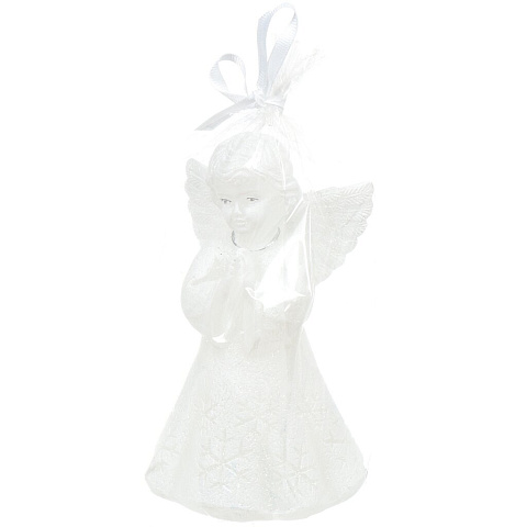 Свеча декоративная, 15 см, Рождественский ангел фигурка Bartek candles