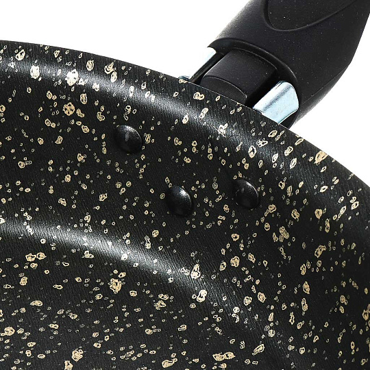 Сковорода алюминий, 24 см, антипригарное покрытие, Vari, Семейная, в ассортименте, SVMIX17124