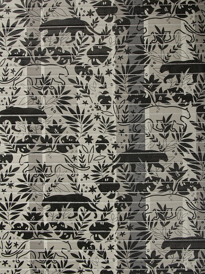 Коврик для ванной, антискользящий, 0.8х15 м, вспененный ПВХ, Вилина, Виктория, 302G