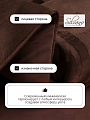 Покрывало евро, 240х260 см, 100% полиэстер, Silvano, Классик, шоколад - фото 4
