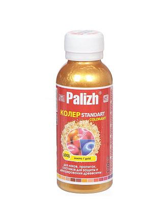 Колер краска, Palizh, №1001, золото, 100 мл