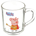 Кружка детская стекло, Свинка Пеппа, 250 мл, в ассортименте, 55029 PPM