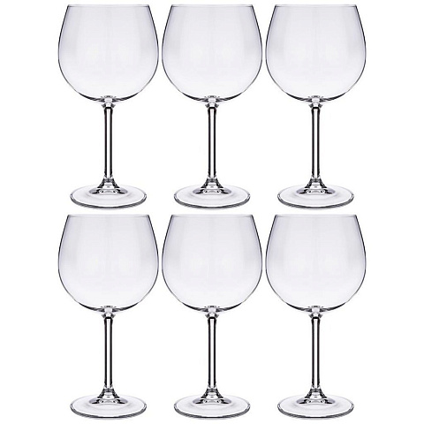 Набор бокалов для вина из 6 шт. "gastro/colibri" 570 мл высота 21 см, 669-223