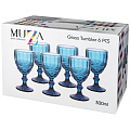 Набор бокалов для вина &amp;quot;серпентина&amp;quot; из 6шт. серия &amp;quot;Muza color&amp;quot; 300 мл. / в=17 см., 781-105 - фото 2
