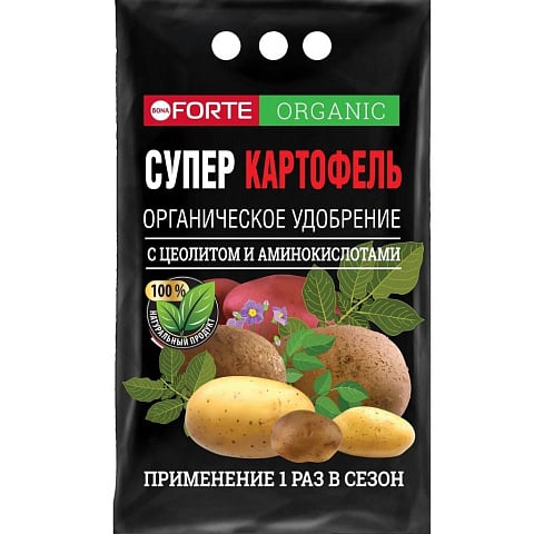 Удобрение Супер картофель, органическое, 2 кг, Bona Forte