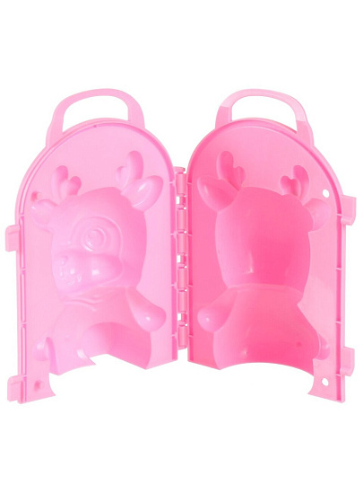 Форма для лепки из снега Олень, 22.5х16х6.5 см, пластик, N010106