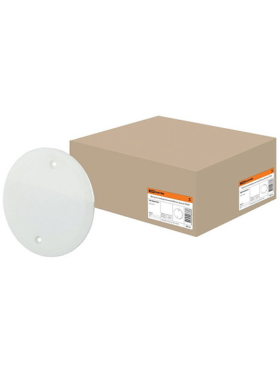 Крышка универсальная диаметр 65 мм, TDM Electric, белая, SQ1402-0101