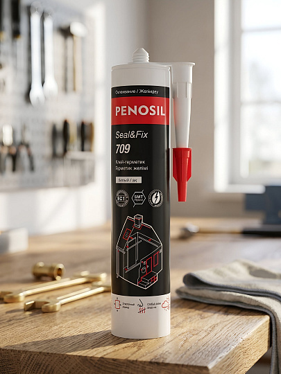 Клей-герметик Penosil, гибридный, белый, 280 мл, H0045Z, Seal&amp;Fix 709