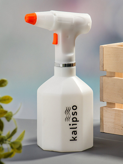 Опрыскиватель садовый аккумуляторный, Kalipso, 1 л, Li-ion, 2 А.ч, пластик, KF-PES-001, белый