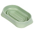 Набор для ванной 6 предметов, зеленый, пластик, урна, дозатор, ершик, подставка для зубных щеток, мыльница, стакан, T2022-7071 - фото 3