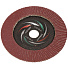 Круг лепестковый торцевой КЛТ2 для УШМ, LugaAbrasiv, диаметр 150 мм, посадочный диаметр 22 мм, зерн A120, шлифовальный - фото 2