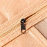 Кофр для хранения одежды 60х100х12 см, спанбонд, с окошком, бежевый, П-09 - фото 2