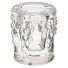 Подсвечник декоративный стекло, 1 свеча, 5х6 см, Восковые капли, Y6-6507 - фото 2