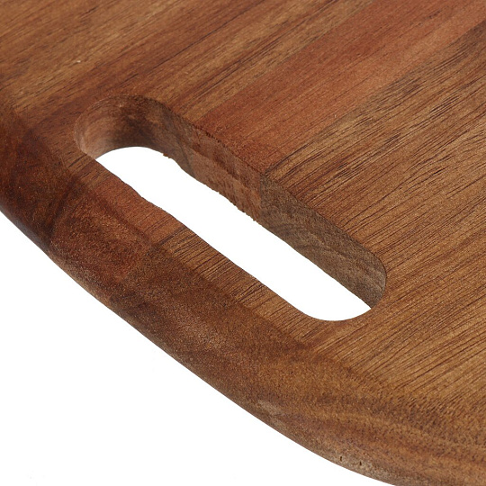 Доска разделочная акация, 36х26.5х1.8 см, с ручкой, Gungnir, GR-CB-14