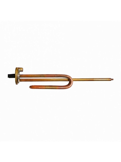 Тэн для водонагревателя Ariston, медь, 1.5 кВт, R48 мм, под анод, М6, RCF, 1/2'', Ariston, 20461