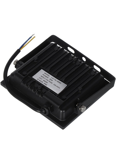 Прожектор светодиодный, Lofter, LG172L-50W2, 50 Вт, 6400 К, IP65, 3000 Лм, черный