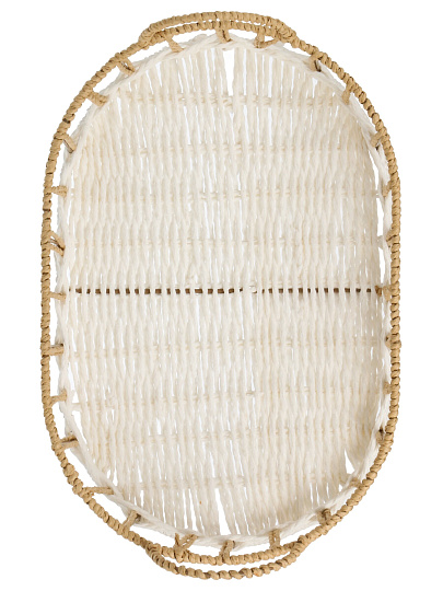 Корзина плетеная, овал , 36*24*11 см, Y4-9661