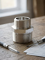 Бочонок 3/8&amp;quot;х1/2&amp;quot;, никель, индивидуальная упаковка, RTP - фото 2