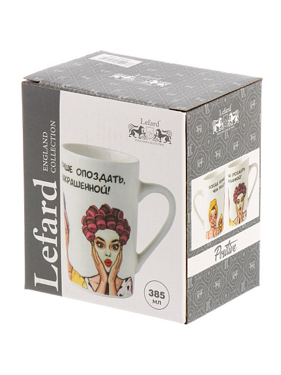 Кружка фарфор, 385 мл, Women's Secrets, Lefard, 260-927