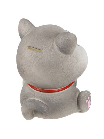 Копилка Котик, 15х15х18 см, пластик, A240035