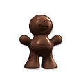 Ароматизатор в машину на дефлектор, сухой 3D, Little Joe, Натуральная кожа, EF4064