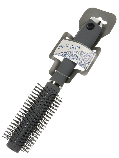 Расческа для волос брашинг, графит, Studio style, 844168-4571