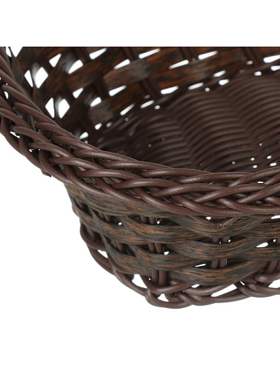 Корзина декоративная 27х19х8 см, овальная, плетеная, Y4-8899