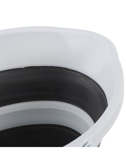 Ведро пластик, 10 л, хозяйственное, со сливом, со сливом, складное, 37.5х29х27см, Y6-10798