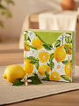 Салфетки Лилия, Лимонный сад, 40 шт, 2 сл, 33х33 см, 2678