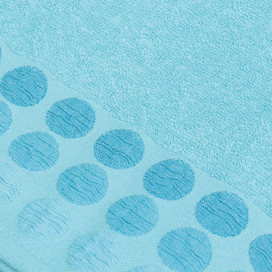 Полотенце банное 50х90 см, 380 г/м2, махра, Point, Brielle, тиффани, Турция, 1216-62196