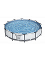 Бассейн каркасный Bestway, 366х76 см, Steel Pro Max, 56416BW, фильтр-насос, 6473 л - фото 6