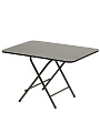 Стол 75х50х50 см, складной, прямоугольный, металл, столешница МДФ, черный, Green Days - фото 3