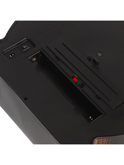 Фонарь декоративный 31х10х30 см, USB шнур, АА 3шт, пластик, стекло, Камин, M120009